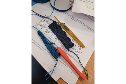 Spotkanie klubu pasjonatów robótek ręcznych