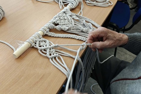Warsztaty makramy dla seniorów