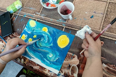 Warsztaty malarstwa dla seniorów