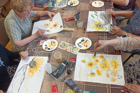 Warsztaty malarstwa dla seniorów