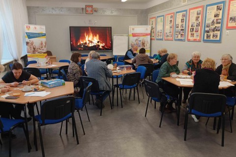 Czwartkowe spotkania Seniorów przy kawie i herbacie