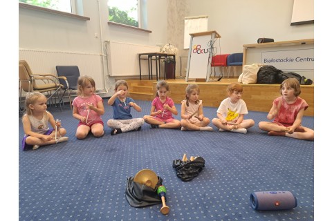 Zajęcia umuzykalniające dla dzieci w wieku 4-6 lat