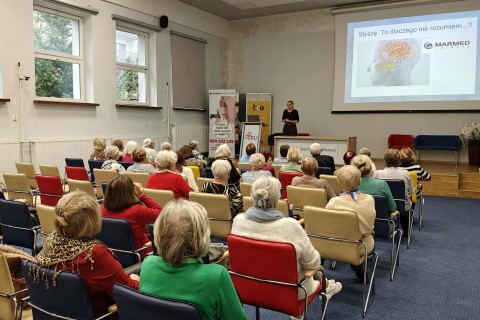 Prelekcja Słyszeć lepiej - jak dbać o słuch w dojrzałym wieku