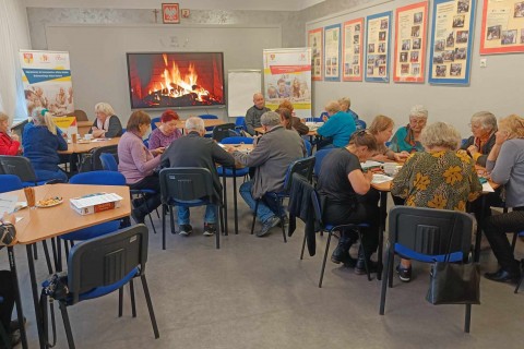 Czwartkowe spotkania Seniorów przy kawie i herbacie