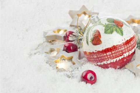 Warsztaty kreatywne  dla dorosłych - ozdoby świąteczne ze wstążki