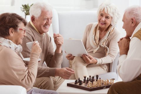 Czwartkowe spotkania Seniorów przy kawie i herbacie